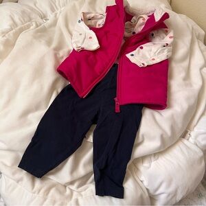 Carter's Pink and White Polka Dot Baby Outfit